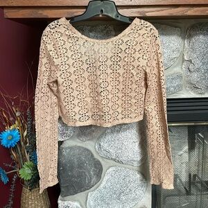 Free People Beach Eyelet Top